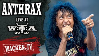 Anthrax  3 Songs  Live at Wacken Open Air 2019 [upl. by Ardnasirhc121]