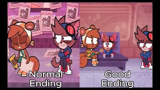 Murphy amp Mitzi  The Missing Murph Comparison Normal vs Good Ending [upl. by Leff]