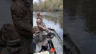 He’s gettin’ the hang of it hunting training river labrador [upl. by Llatsyrc]