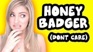 HONEY BADGER DONT CARE Vlog University 11  iJustine [upl. by Zerat333]