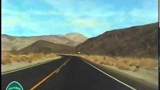 Lone Pine CA to Beatty NV Time Lapse Drive EXCITING [upl. by Esinnej914]