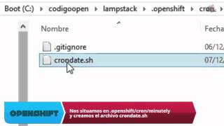 13 Curso de OpenShfit Usar el Cartucho Cron [upl. by Airetnuhs]