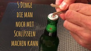 5 DINGE die man mit Schlüsseln machen kann [upl. by Salba]