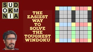 Fastest way to solve a Windoku [upl. by Aelanej]