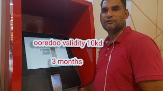 ooredoo validity recharge  kuwait [upl. by Hirsh295]