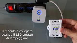 Domotica Automazione Tapparelle Motorizzate Elettriche Collegamento Comando Centralina Wireless WiFi [upl. by Eddina]