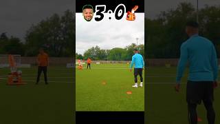 Jeremy Lynch vs 100 KMH ball machine touch football Jeremylynch footballchallenge manvsmachine [upl. by Zarger857]