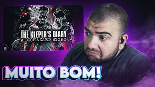 THE KEEPERS DIARY O FÃ FILME RESIDENT EVIL FICOU INCRIVEL  REACT [upl. by Inalel]