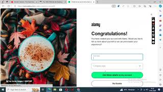 How to create an alamy com account on a computer [upl. by Giusto]