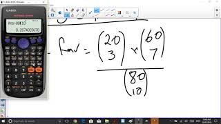 Calculating Keno odds  3 numbers from 10 [upl. by Onurb]