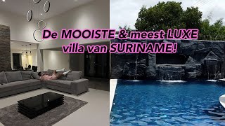 Mooiste VILLA van SURINAME 🇸🇷 amp BARI van mijn OMA 👵🏾 [upl. by Enwahs695]