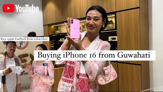 Buying iPhone 16 from Fex Guwahati  Arunachal Pradesh village lifestyle vlog 🇮🇳 [upl. by Sialac]