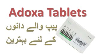 Adoxa tablet Doxycycline Hyclate 100 mg uses in urdu  how to use adoxa tablets for acne [upl. by Nirraj]