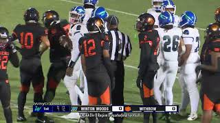 Winton Woods vs Withrow OHSAA Regional Quarterfinal Football  November 3 2023 [upl. by Elidad]