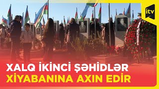 SON DƏQİQƏ Azərbaycan şəhidlərini anır [upl. by Edana689]