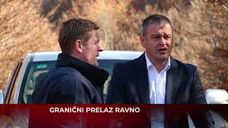 Granični prelaz Ravno – most između dvije države [upl. by Gaivn]