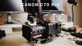 Canon C70 Production Rig Build  SmallRig Build [upl. by Nwahsud]