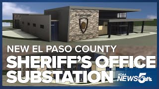 Commissioners approve funding for new El Paso County Sheriffs Office substation [upl. by Ribble]