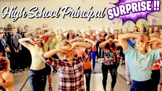 High School Principal Surprises her Students [upl. by Raffarty]