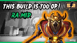 BEST RA Build Right Now Smite 2 Alpha Ra Gameplay smite2 [upl. by Kcinnay]