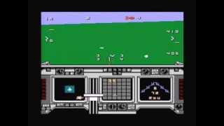 Chuck Yeagers Fighter Combat gameplay video played on real nes with powerpak [upl. by Belen872]