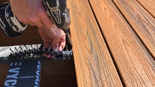 Installing Trex Transcend Composite Decking – Part 1 [upl. by Natsuj813]