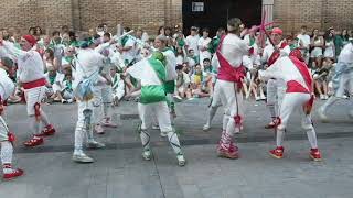 Danzantes de San Lorenzo en Huesca 10 de agosto de 2024 [upl. by Aniluap]