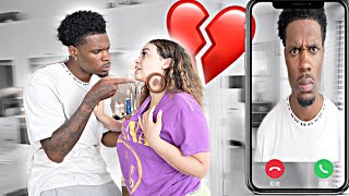 HICKEY PRANK ON BOYFRIEND  HE LOST IT [upl. by Cristi]