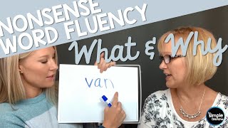 Nonsense Word Fluency What and Why [upl. by Anairad]