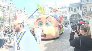 Carnaval de SaintQuentin fête du Bouffon 2024 [upl. by Airdnassac]