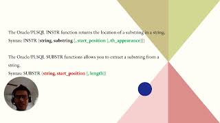 Oracle Functions Tutorial  INSTR AND SUBSTR FUNCTIONS [upl. by Berfield]