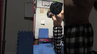 dumbbell bent over row upper back focused [upl. by Gerstner]