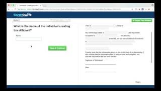 Affidavit Complete Your Affidavit Online with FormSwift [upl. by Enileqcaj76]