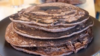 Pfannkuchen selber machen  HaferSchokoRezept VEGAN [upl. by Esinehs]