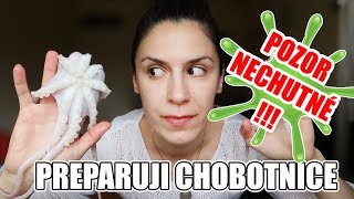 NEJNECHUTNĚJŠÍ VIDEO🤢KUCHÁM CHOBOTNICE 🐙CHOBOTNICOVÝ SALÁT [upl. by Ahtiek]