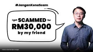 JanganKenaScam Li Weis story Victim of a mule account scam [upl. by Royal994]