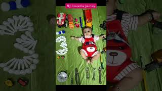 my 6 months journey🥰 love babyphotography cutebaby viralvideo cute baby newbornphotography [upl. by Rheims]