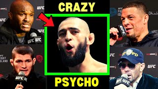 What UFC Fighters quotReallyquot think about Khamzat Chimaev [upl. by Boulanger]