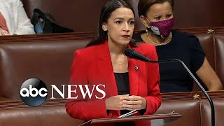 AOC responds to GOP congressman in fiery speech [upl. by Enaj]