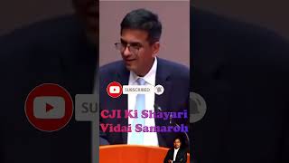 Last Speech as CJI DY Chandrachud advocate supremecourt cji dychandrachudnews [upl. by Alver]