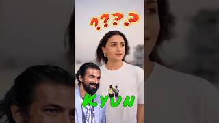 Why nag ashwin cast alia bhatt in the film shorts bollywood prabhash movie [upl. by Atneuqal]