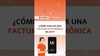 ¿CÓMO ANULAR UNA FACTURA ELECTRÓNICA EN AFIP [upl. by Mariana]