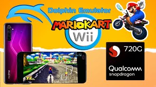 Mario kart Wii configuración para dolphin en Gama media Snapdragon 720g [upl. by Ramar]