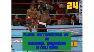 Floyd mayweather Jr vs Emanuel Augustus [upl. by Adelia]