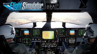 STEALTH BOMBER  Top Mach Studios B2A quotSpiritquot  4K Full Flight Review  Microsoft Flight Simulator [upl. by Phemia]