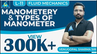 Fluid Mechanics  Module 2  Manometery amp Types of Manometer Lecture 11 [upl. by Ile]