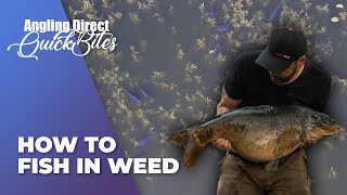 How To Fish In Weed  Carp Fishing Quickbite [upl. by Sreip]