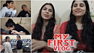 My first vlog ☺️♥️ ll in dono ne mera itna mazak udaya 🥺jammu  firstvlog [upl. by Goldsmith]