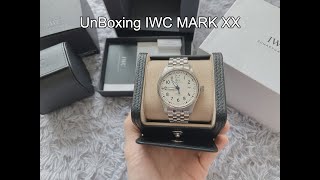 WN UnBoxing IWC Mark XX White  MarkXX Mark20 IWC UnBoxing [upl. by Deery]