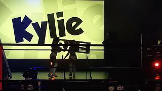 Kylie Rae amp Tiara James Entrance At NJPW Rumble On 44th Street At The Palladium 102822 [upl. by Yrrag]